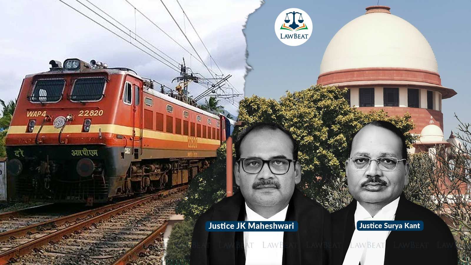 SC directs Railways to pay compensation for death of passenger due to fall SC directs Railways to pay compensation for death of passenger due to fall